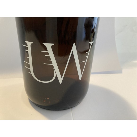 URBN WTR Glass Bottle Amber Half Gallon 64 OZ | 1.89 L | 1892 ML | Water Jar Jug - Picture 9 of 13